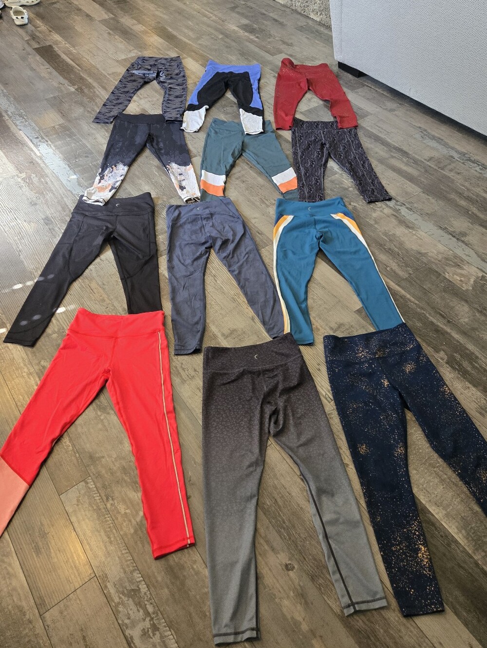 ZYIA Women's Leggings Bundle Of 12 — Size 6-8